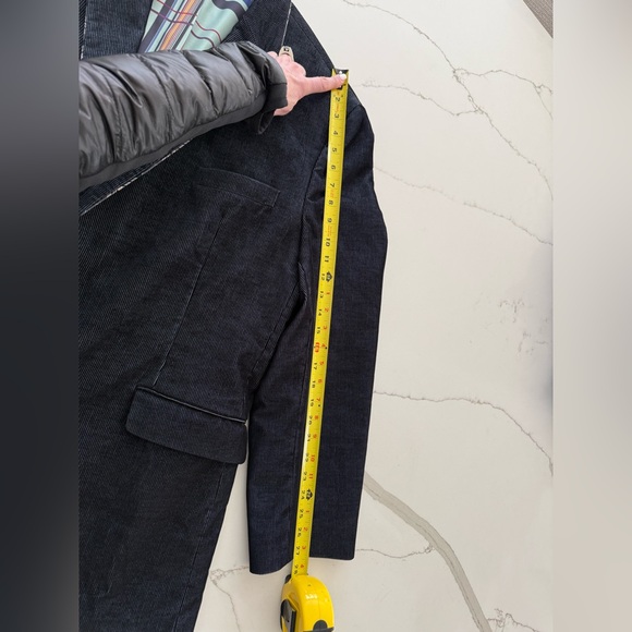 Robert Graham Navy Corduroy Men's Blazer, Size 48L - Picture 11 of 15